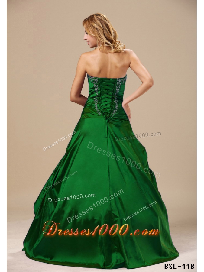 2014 Cheap Sweetheart Appliques Quinceanera Dresses Ruched