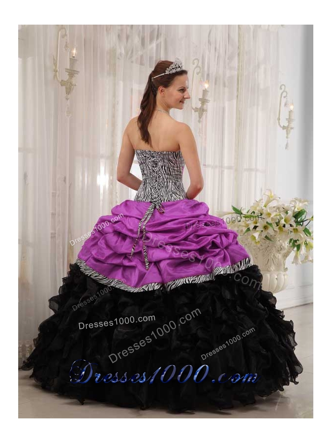 Brand New Sweetheart Quinceanera Dress with Pick-ups and Beading