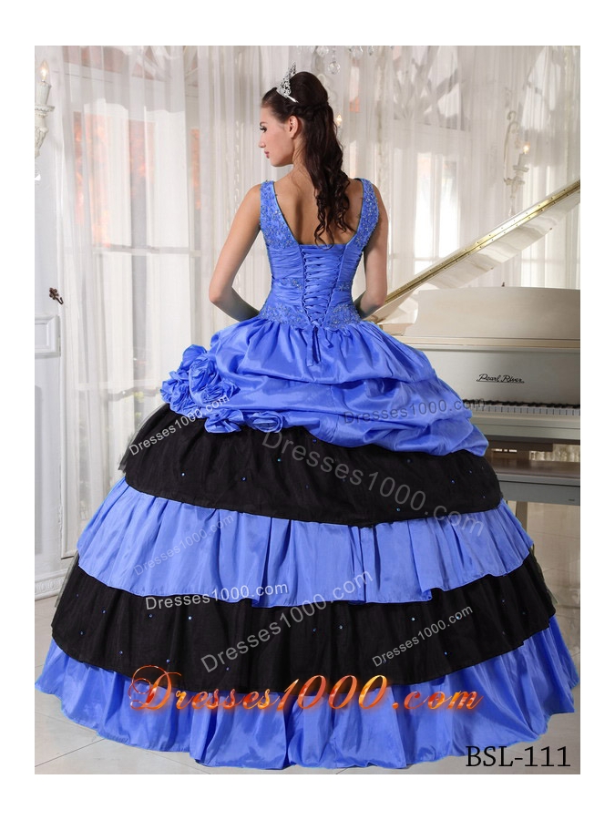 Fashionable Ball Gown V-neck Beading Quinceanera Dress For 2014
