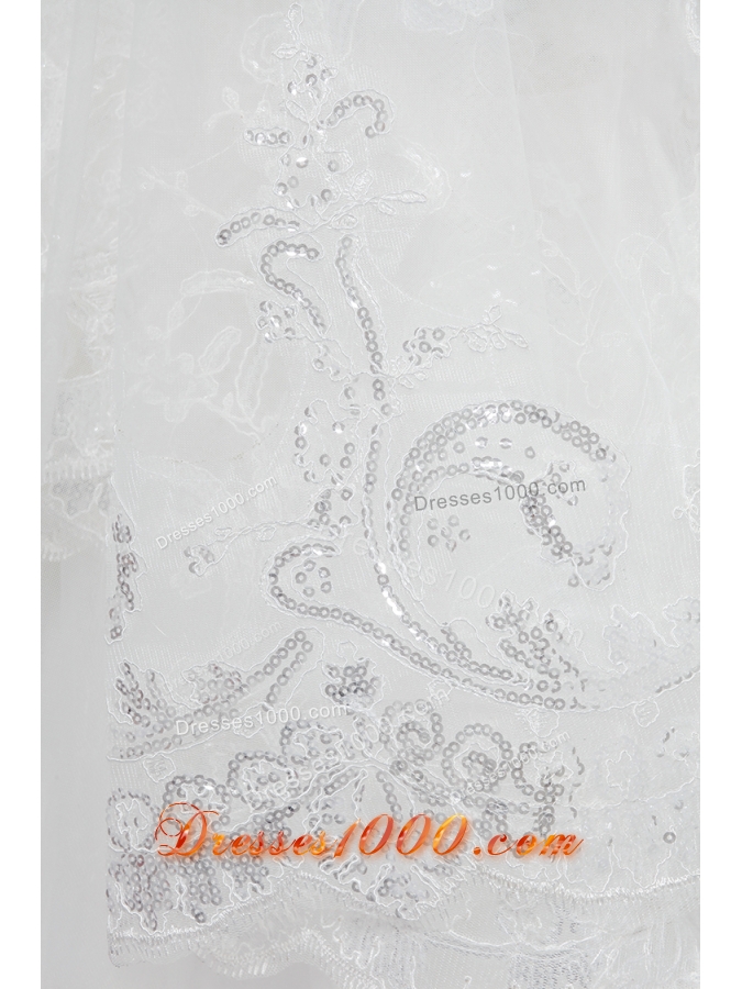 Two-Tier Lace Edge Wedding Veil for Wedding Party