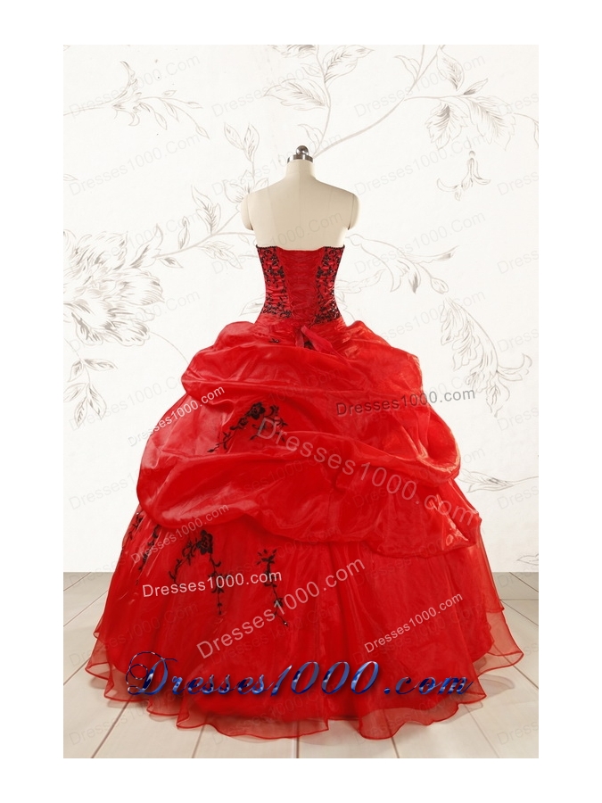 Prefect Sweetheart Quinceanera Dresses for 2015