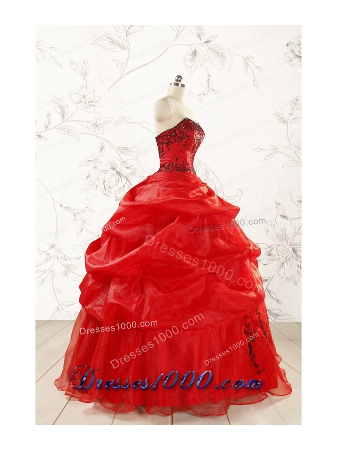 Prefect Sweetheart Quinceanera Dresses for 2015