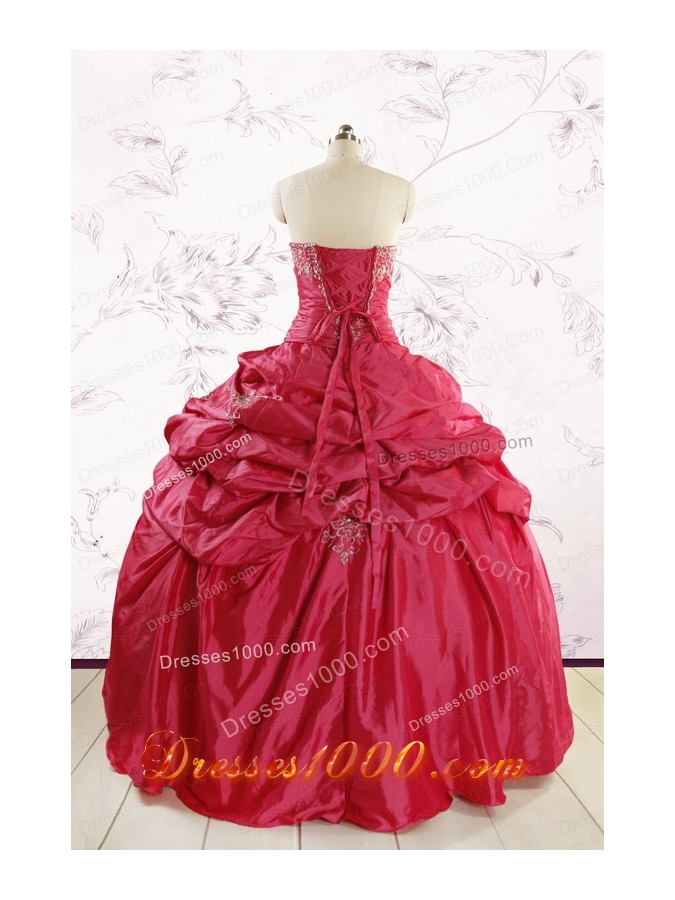 Top Seller 2015 Sweet 16 Dresses with Appliques