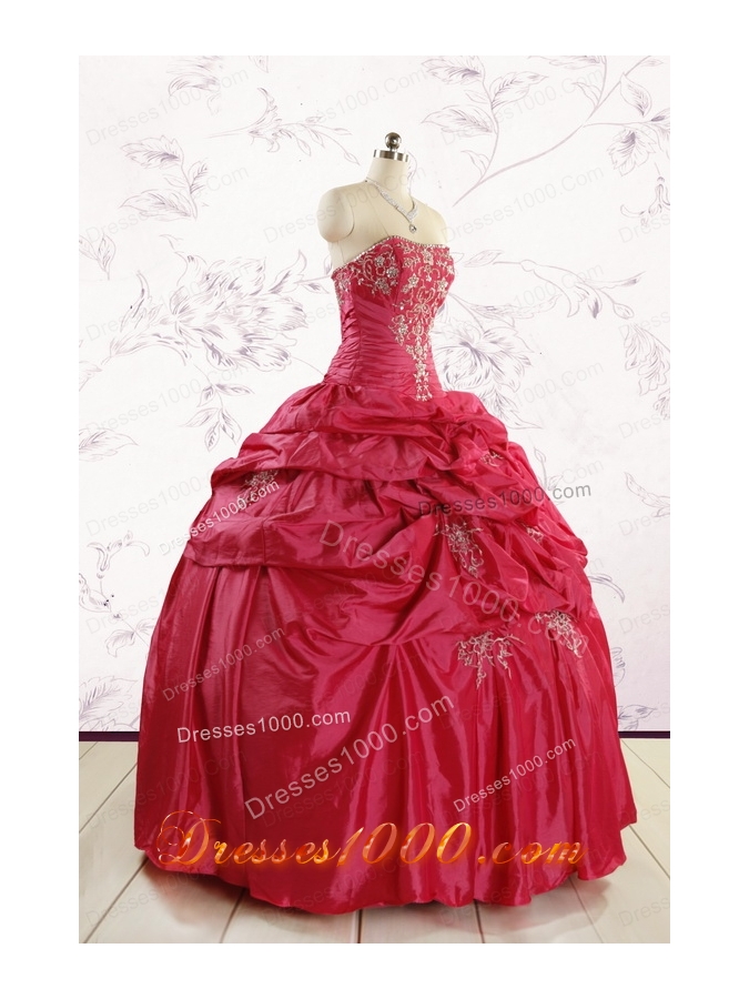 Top Seller 2015 Sweet 16 Dresses with Appliques