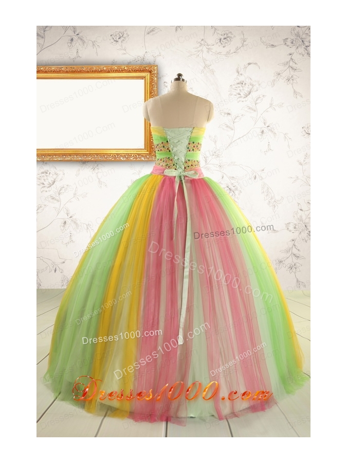 Elegant Sweet 16 Dresses in Multi Color for 2015