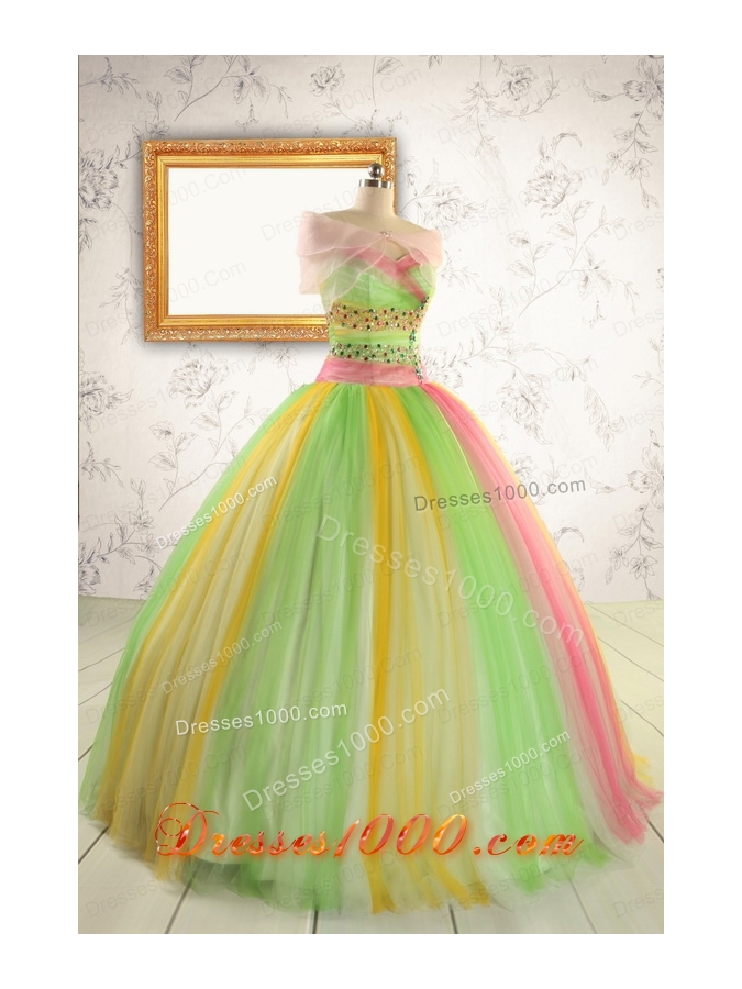 Elegant Sweet 16 Dresses in Multi Color for 2015