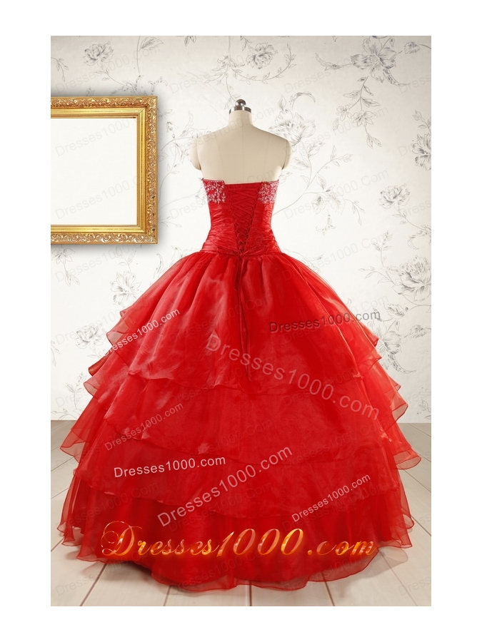 Most Popular Strapless Quinceanera Dresses for 2015