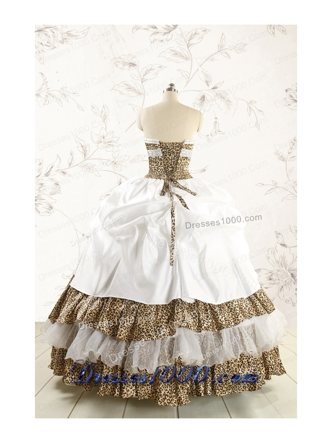 2015 Most Popular Quinceanera Dresses with Strapless