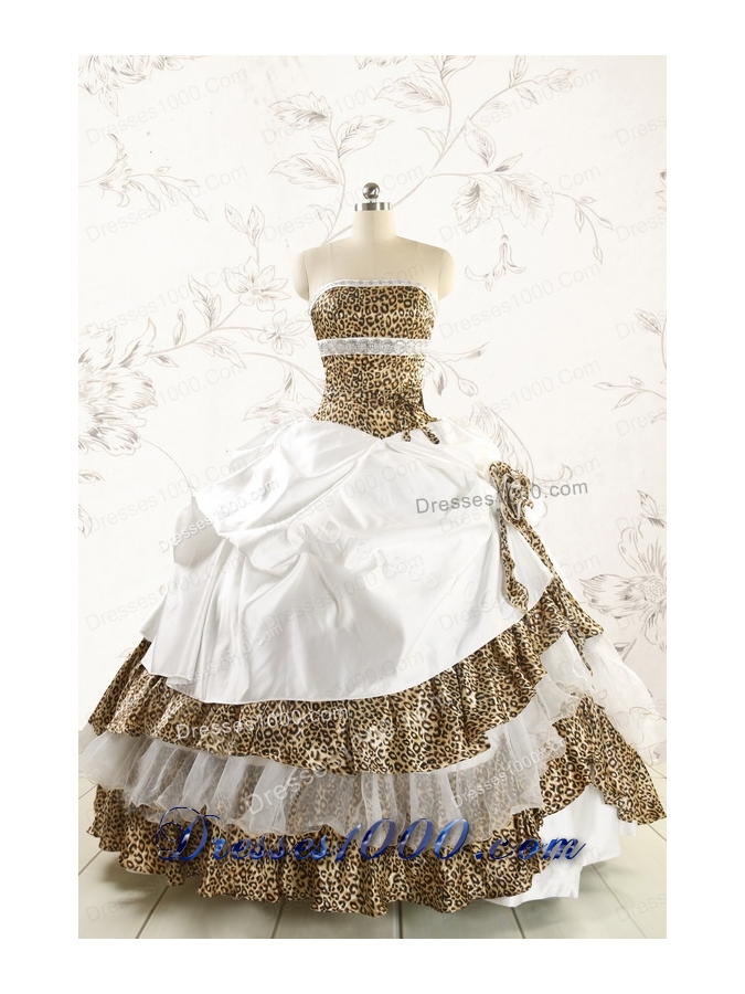 2015 Most Popular Quinceanera Dresses with Strapless