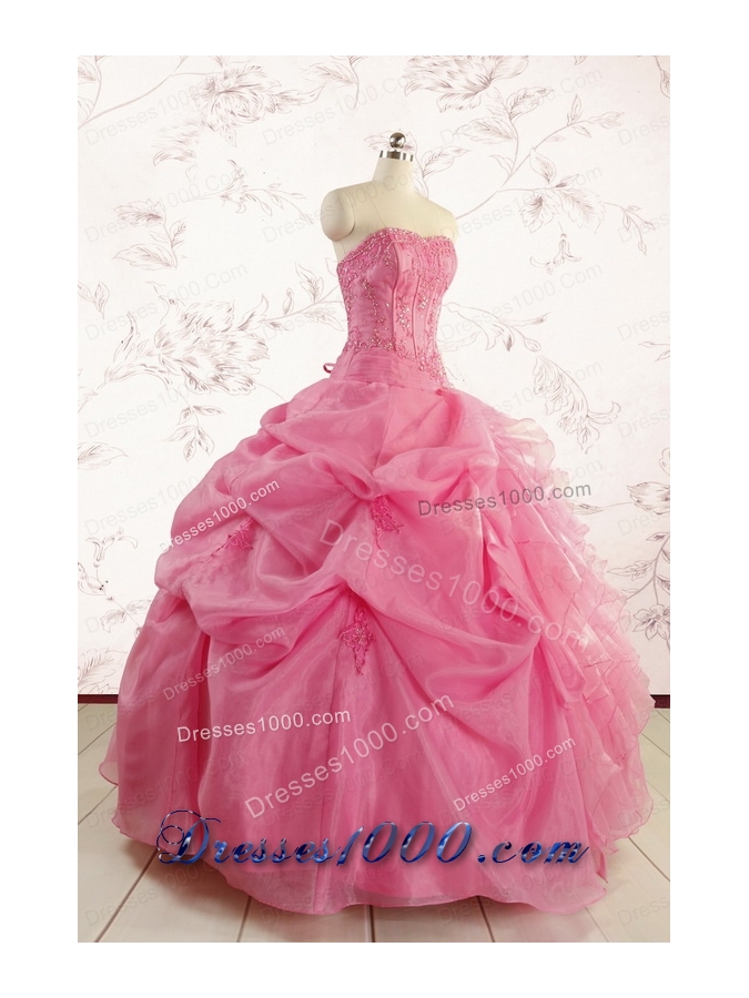 Ball Gown Discount Quinceanera Dresses with Beading