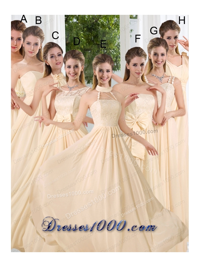 Halter Empire 2015 Classical Prom Dress with Lace