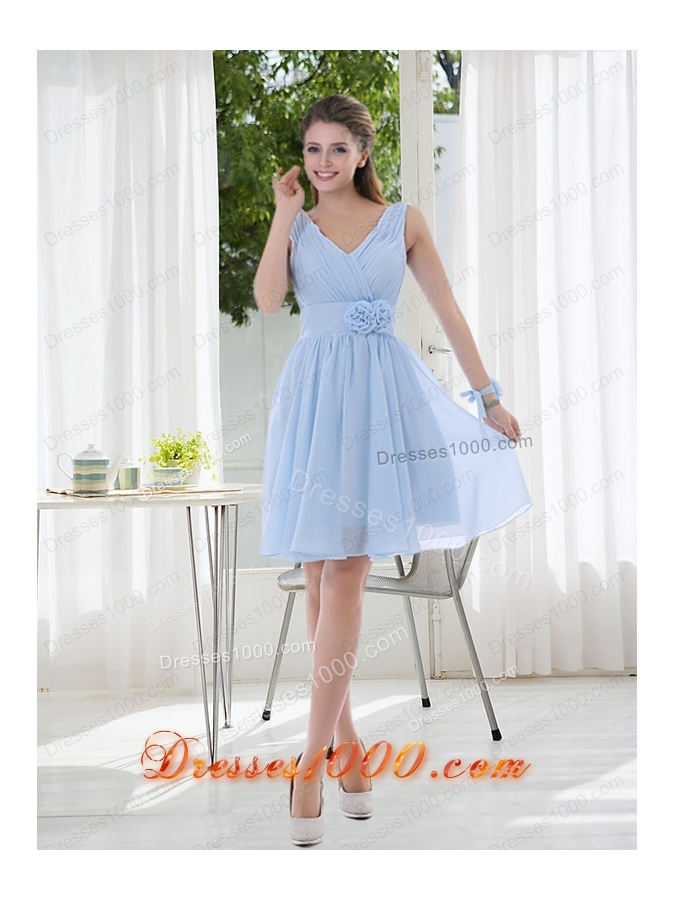 2015 Ruching Zipper Up Wonderful Prom Dress