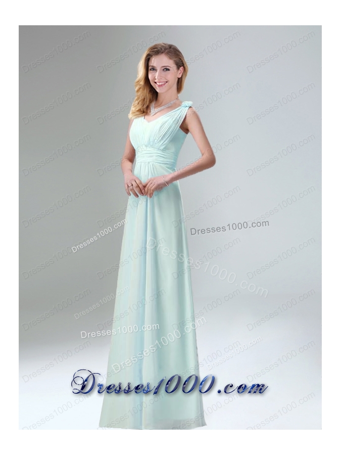Beautiful Chiffon Prom Dress in Light Pink for 2015