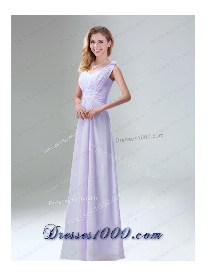 Beautiful Chiffon Prom Dress in Light Pink for 2015