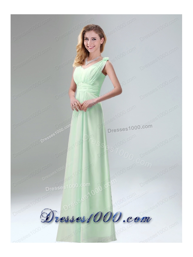 Beautiful Chiffon Prom Dress in Light Pink for 2015