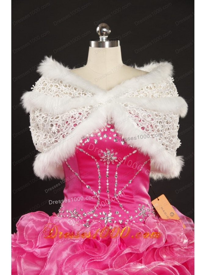 2015 Modest Light Pink Quinceanera Dresses with Appliques