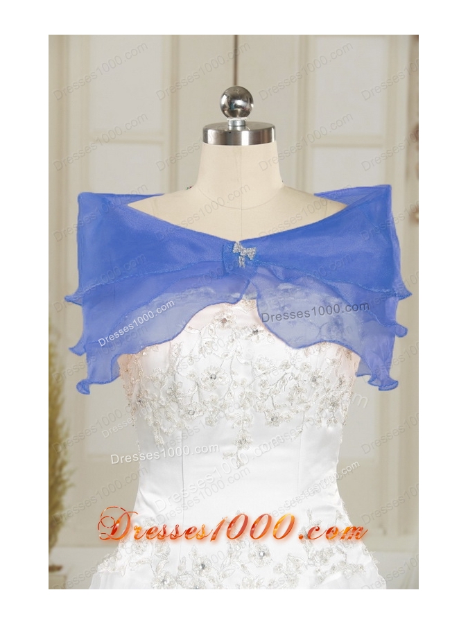 Appliques Exclusive Royal Blue Quinceanera Dresses For 2015