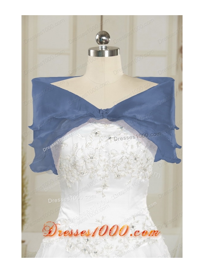 2015 Elegant Appliques Navy Blue Quinceanera Dresses with Pick Ups