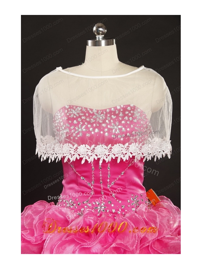 Cheap New Style Ball Gown Sweet 16 Dresses with Appliques