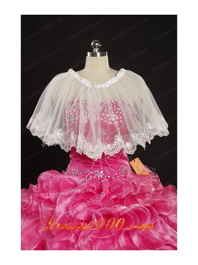 Elegant Beading Quinceanera Dresses with One Shoulder for 2015