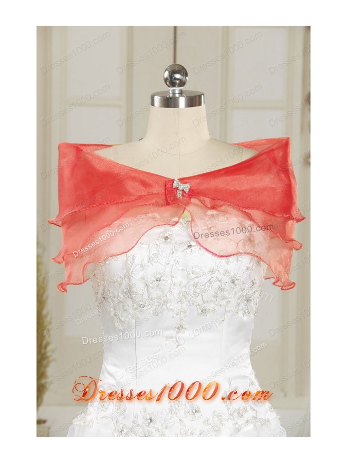 In Stock Beautiful Beading Sweetheart Red Quinceanera Dresses