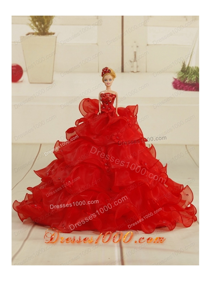 Unique Quinceanera Dresses with Hand Made Flowers for 2015