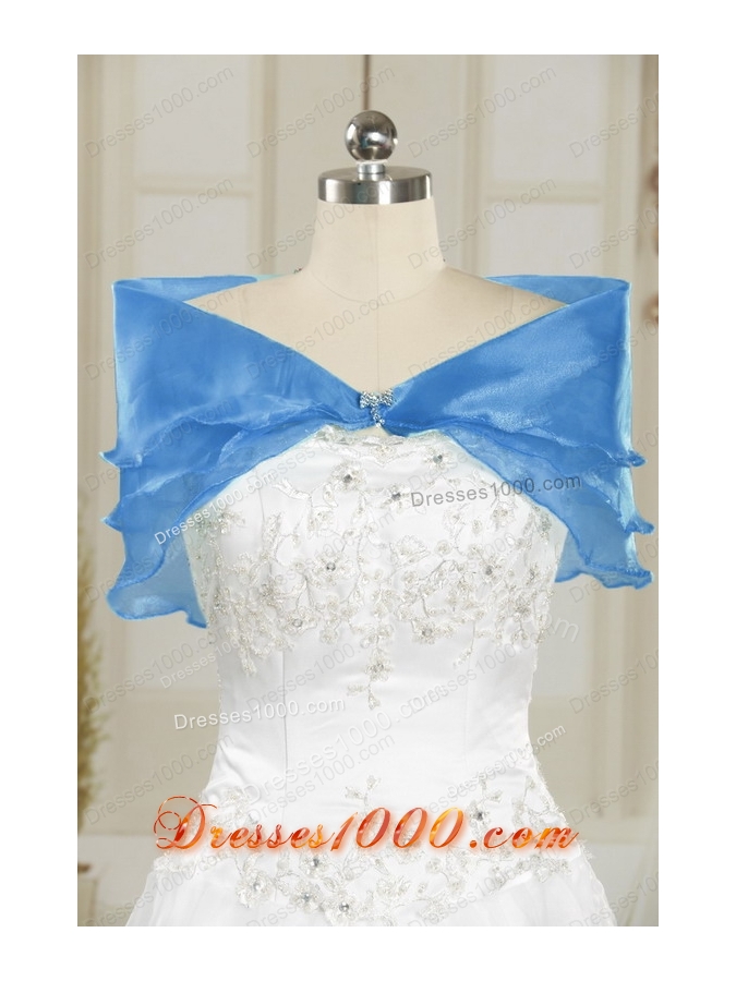 2015 Cheap Custom Made Embroidery and Beaded Quinceanera Dresses in Navy Blue