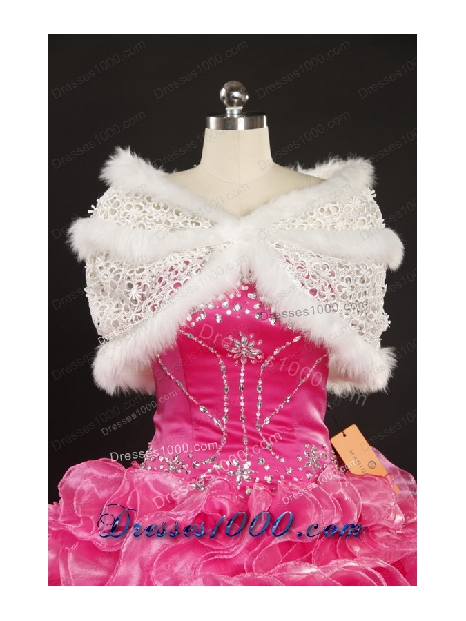 2015 New Style Sweetheart Quinceanera Gown with Beading and Ruffles