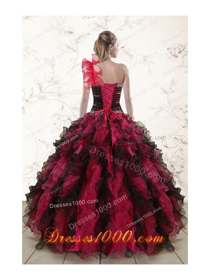Cheap Multi Color 2015 Quinceanera Dresses with Sweetheart
