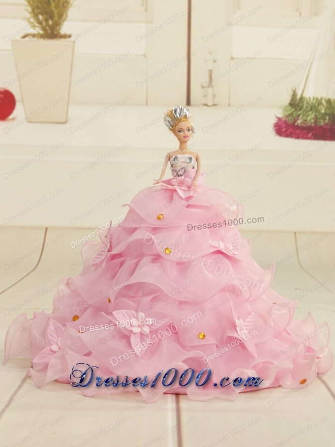 Most Popular Champagne Quinceanera gowns with Appliques