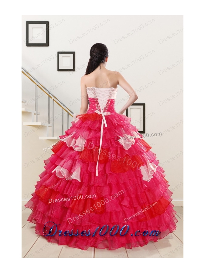 Most Popular One Shoulder Pretty Quinceanera Gowns in Multi Color