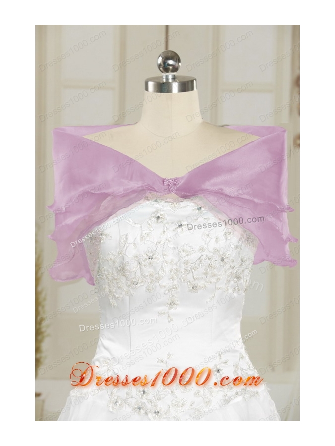 2015 New Style Baby Pink Quinceanera Dresses with Beading and Ruffles