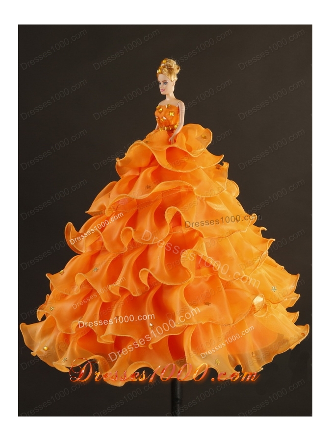 2015 New Style Printed and Ruffles Multi Color Quinceanera Dresses