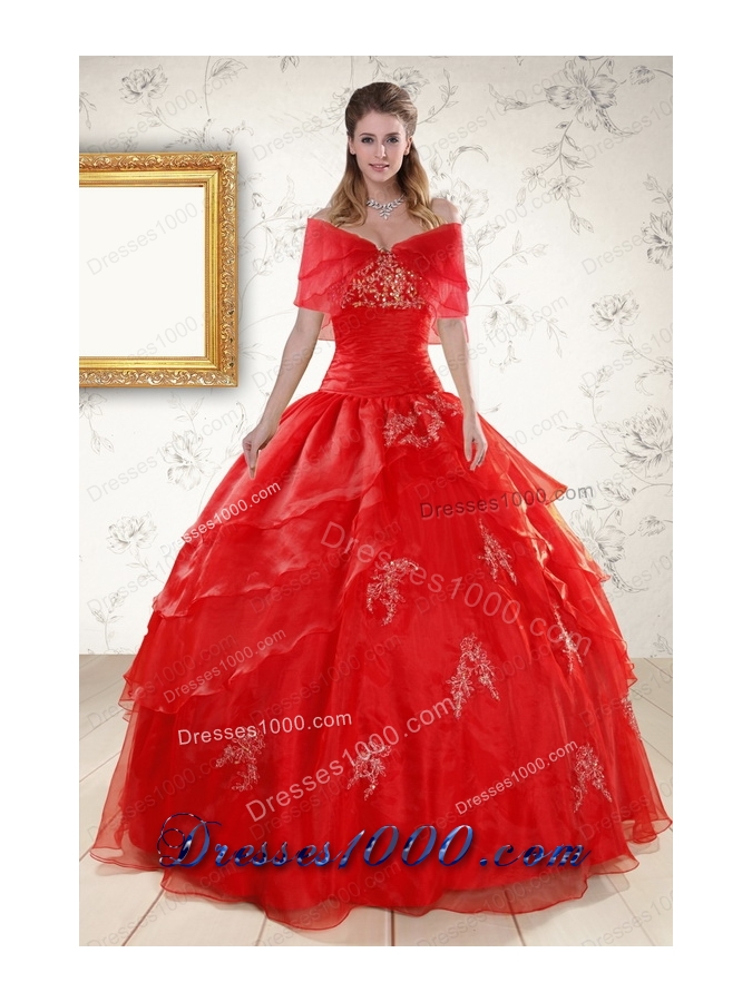 New Style Strapless Quinceanera Dresses for 2015