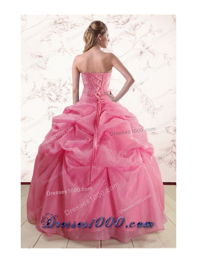 Most Popular Ball Gown Discount Quinceanera Gowns with Beading