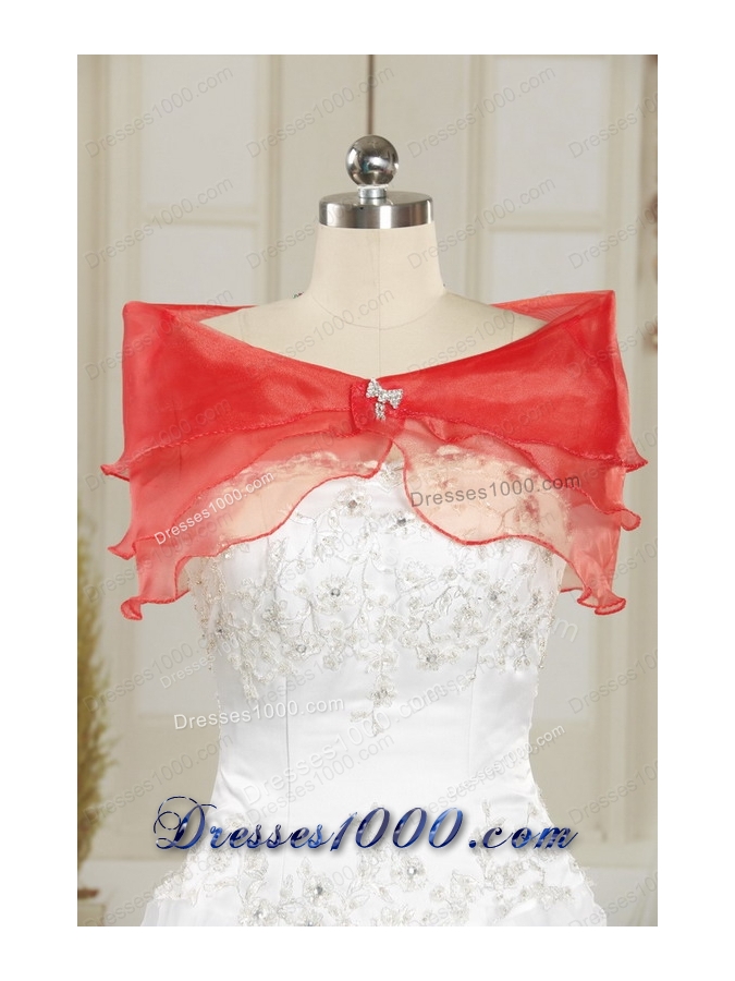fashionable Red Quinceanera Dresses With Beading and Ruffles for 2015
