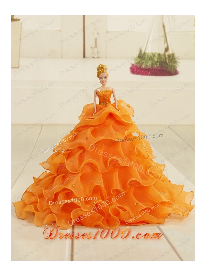 Elegant Yellow 2015 Quinceanera Dresses with Strapless