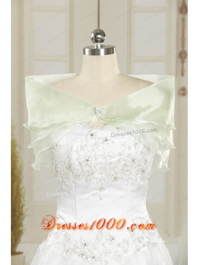 New Sweetheart Sweep Train Beading and Ruffles Princesita Dress for 2015