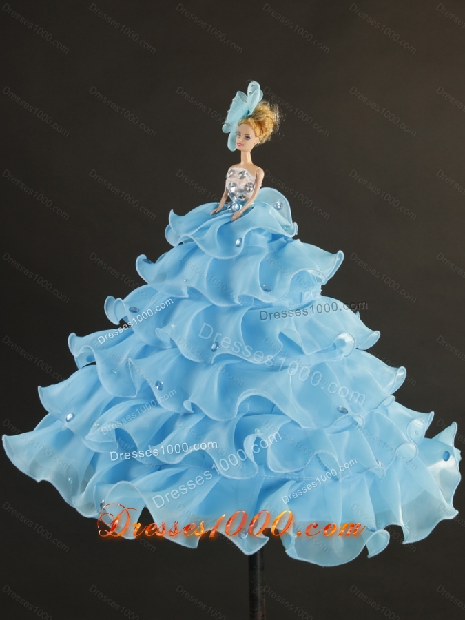 Detachable and Elegant Beading and Ruffles Sweet 16 Dresses in Royal Blue for 2015