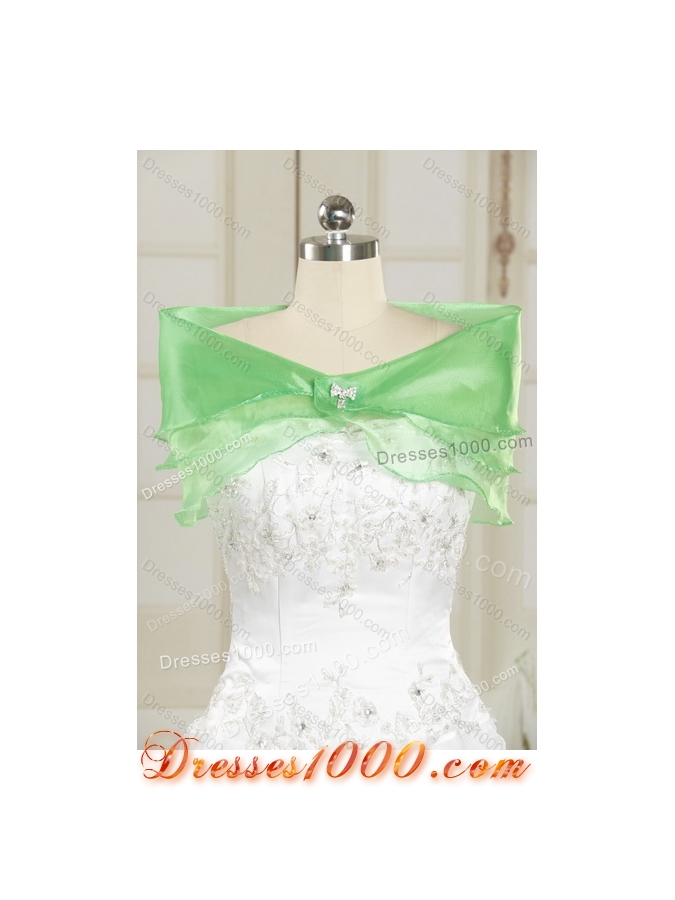 2015 The Super Hot Appliques and Ruffles Quince Dresses in Multi Color