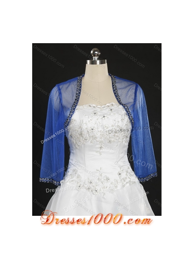 Baby Blue 2015 Prefect Sweet 16 Dresses with Beading and Ruffles