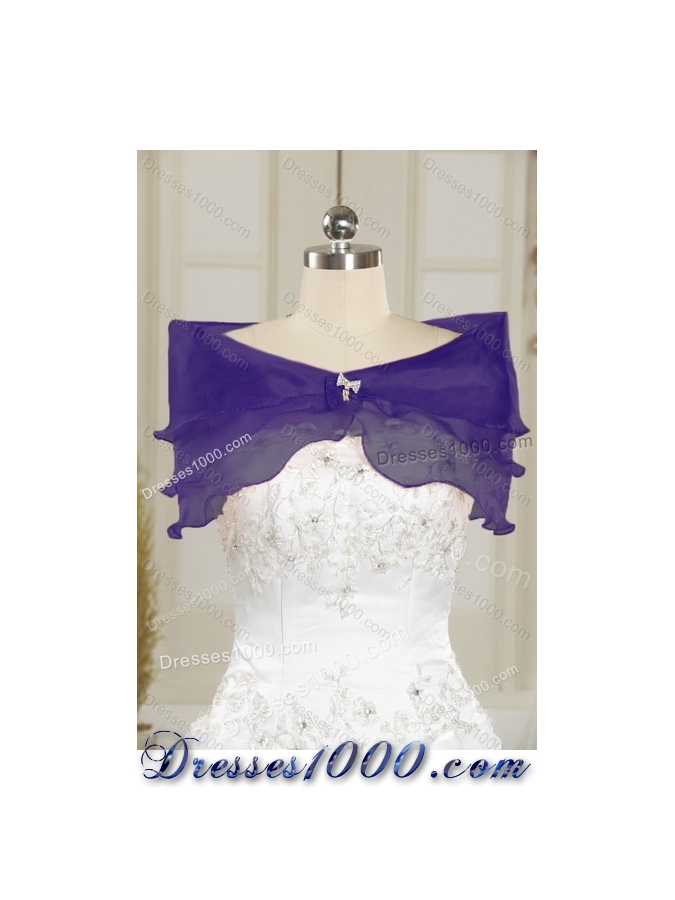 Fashionable Sweetheart Ruffled 2015 Quinceanera Dresses with Embroidery