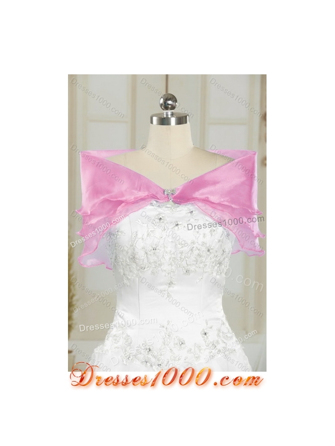 2015 Fashionable Dresses for Quinceanera with Beading and Ruffles