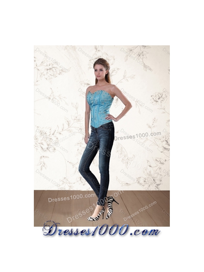 Multi Color Sweetheart Quinceanera Dress with Ruffles and Beading