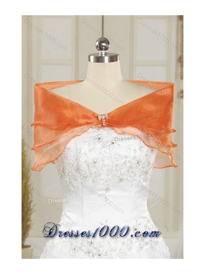 New Style Multi Color Strapless Quinceanera Dress with Embroidery