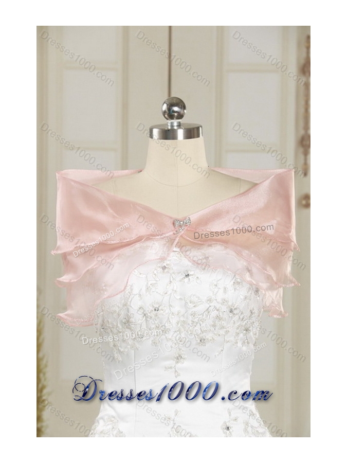 New Style Decent Hot Pink 2015 Quinceanera Gown with Beading and Ruffles