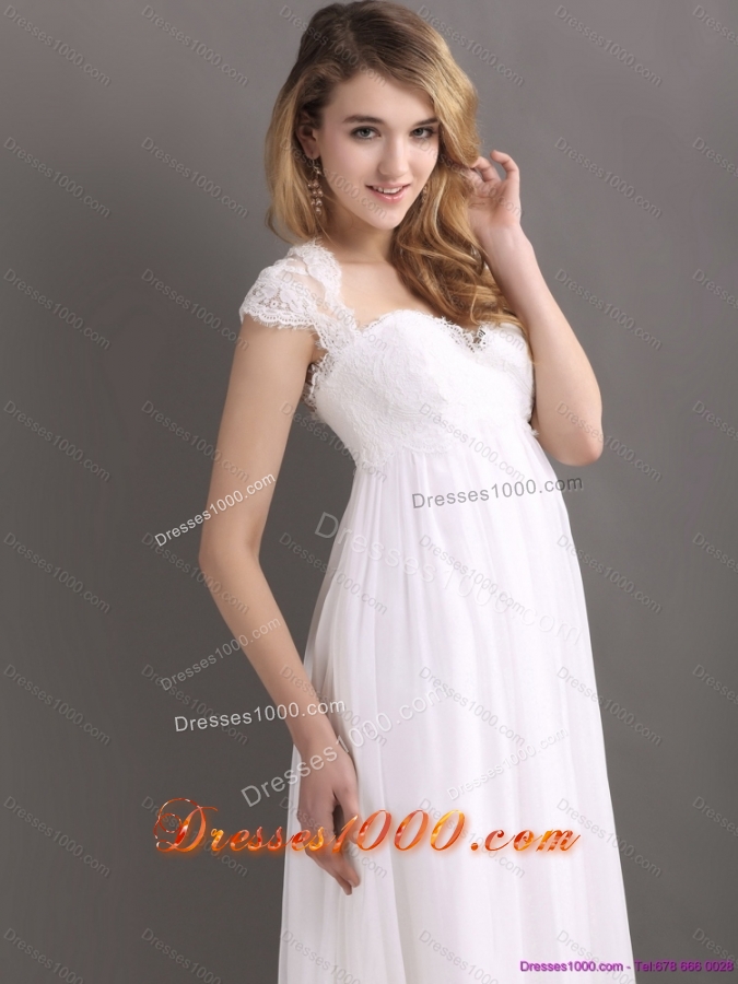 2015 New Style Sweetheart Wedding Dress with Floor Length
