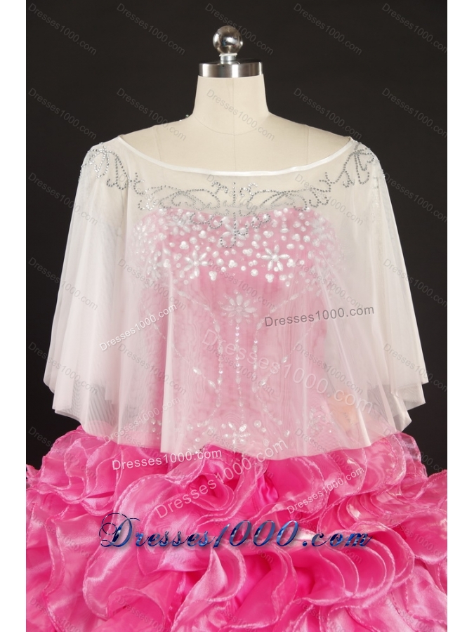 2015 Perfect Sweetheart Wedding Dress with Beading