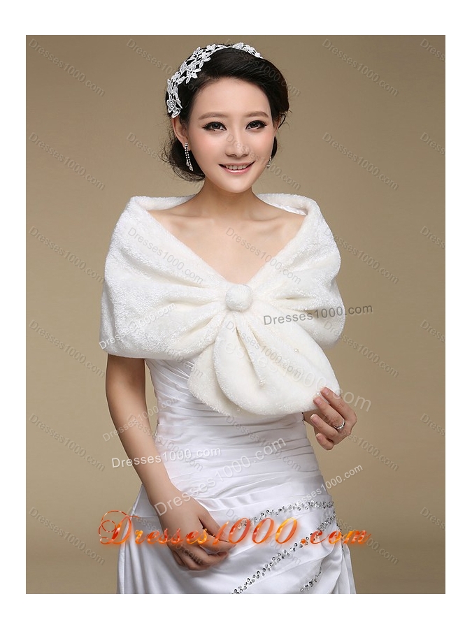 New Style 2015 Asymmetrical A Line Wedding Dress with Ruching and Ruffles