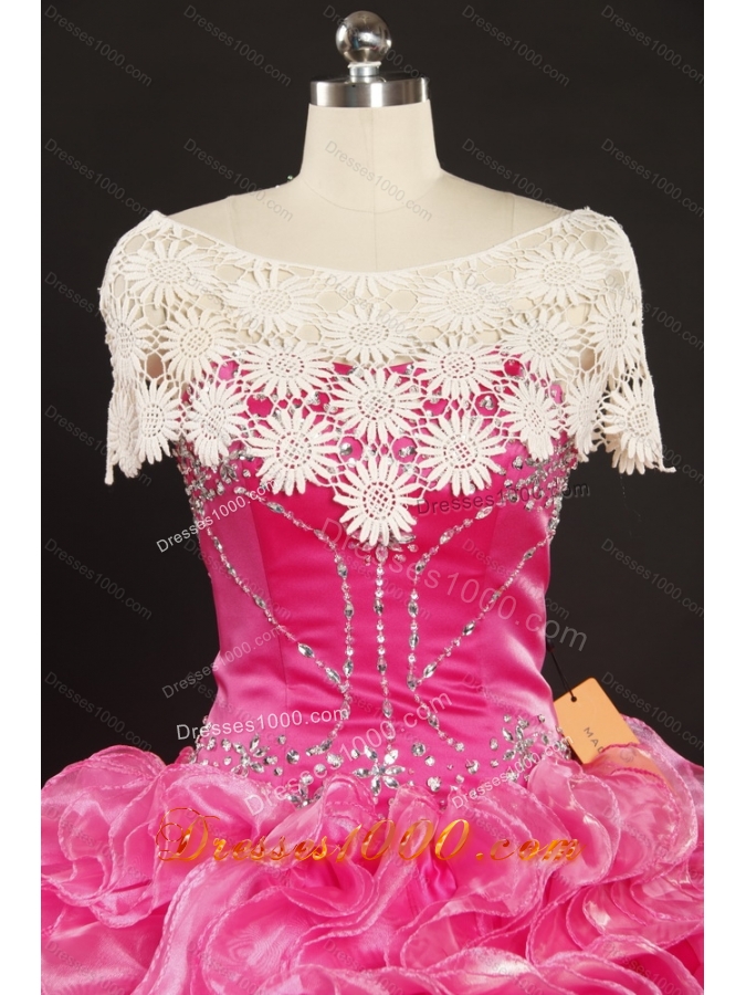 Perfect 2015 Sweetheart A Line Wedding Dress with Appliques and Beading